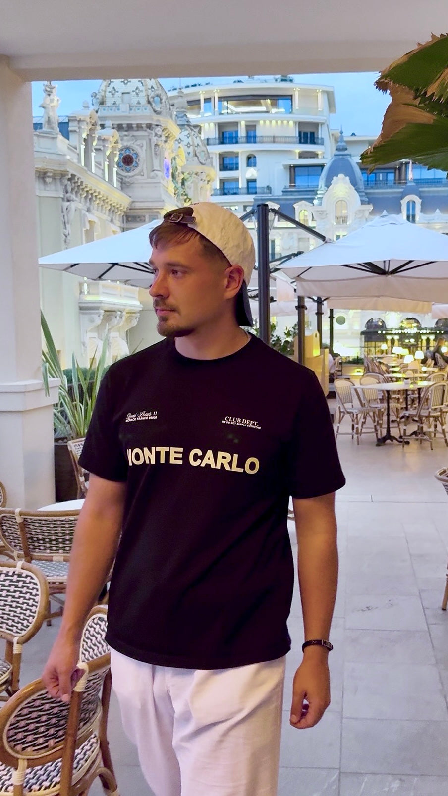 Monte Carlo - Heavy Shirt Schwarz