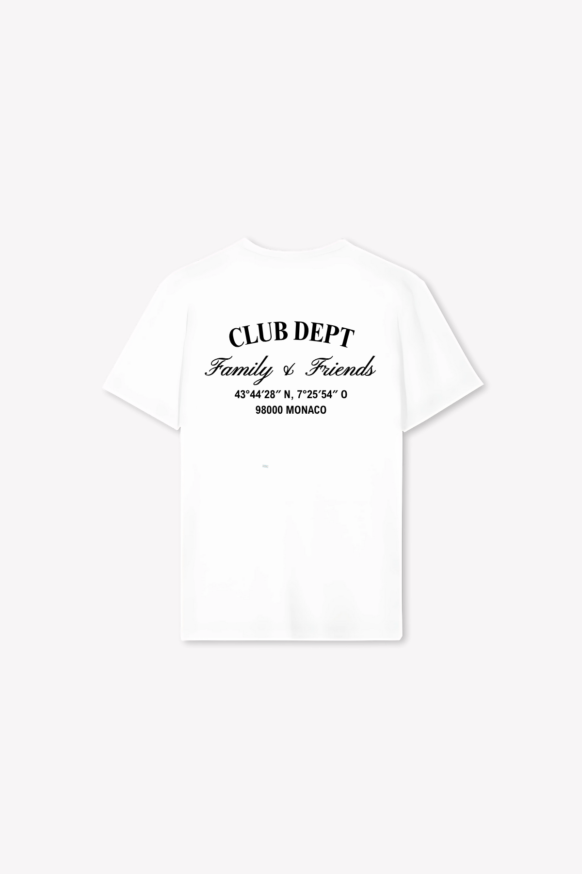 Family & Friends Essential - Heavy Shirt Weiss back
