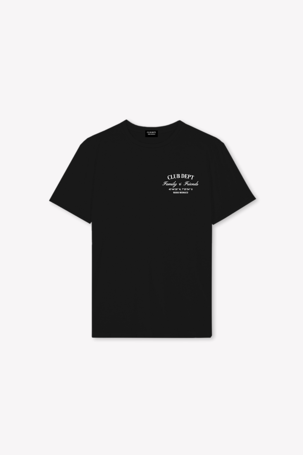 Family & Friends Essential - Heavy Shirt Schwarz front