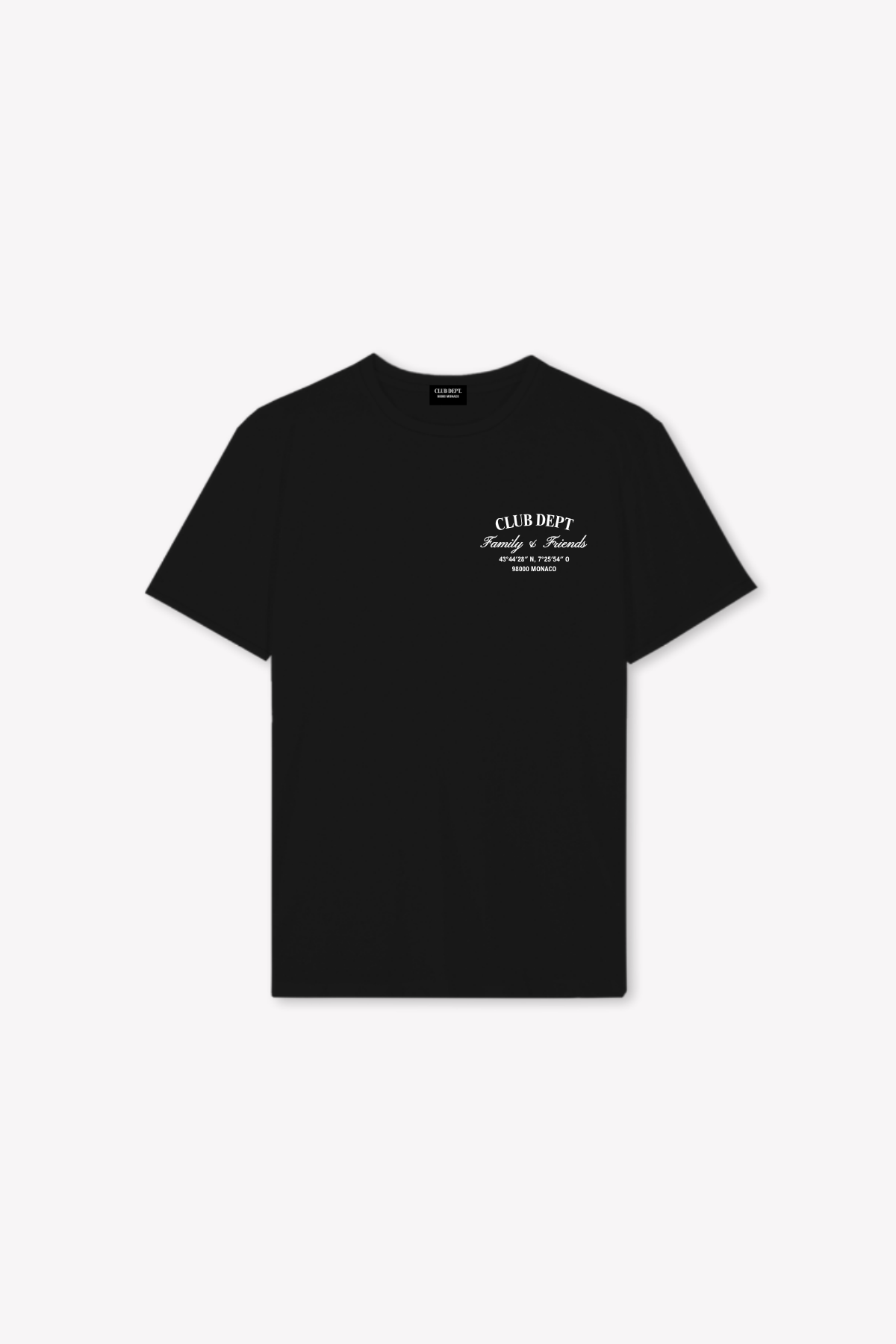 Family & Friends Essential - Heavy Shirt Schwarz front