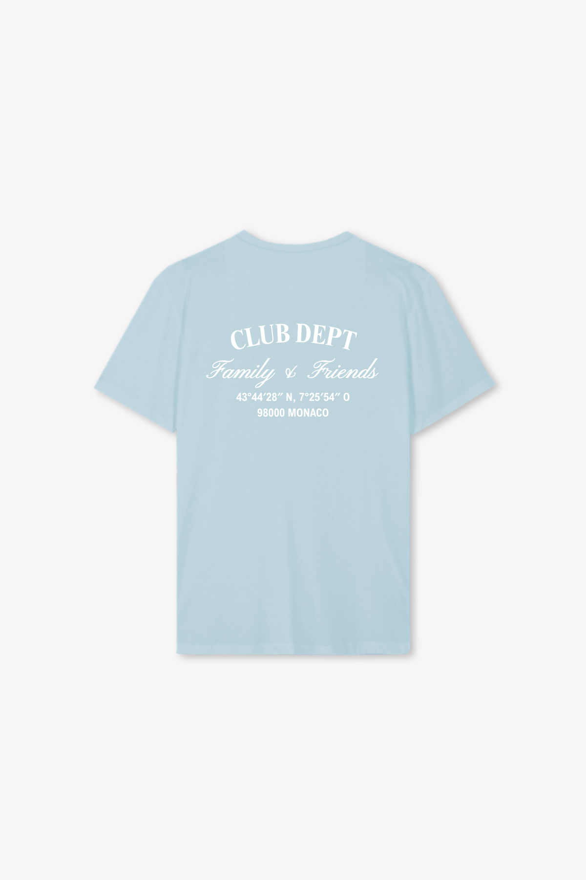 Family & Friends Essential - Heavy Shirt Light Blue back