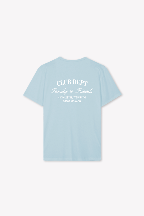 Family & Friends Essential - Heavy Shirt Light Blue back