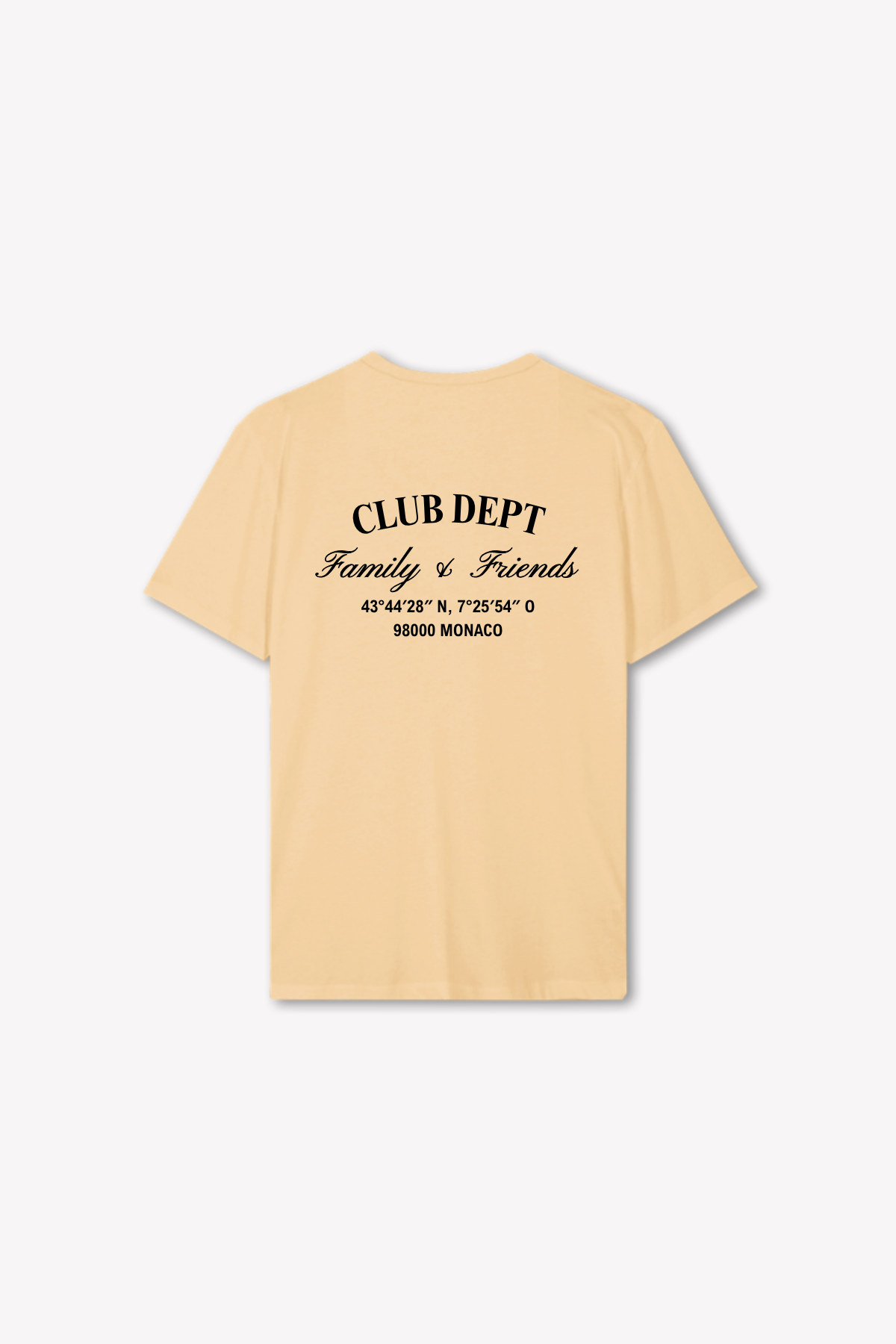 Family & Friends Essential - Heavy Shirt Sand back