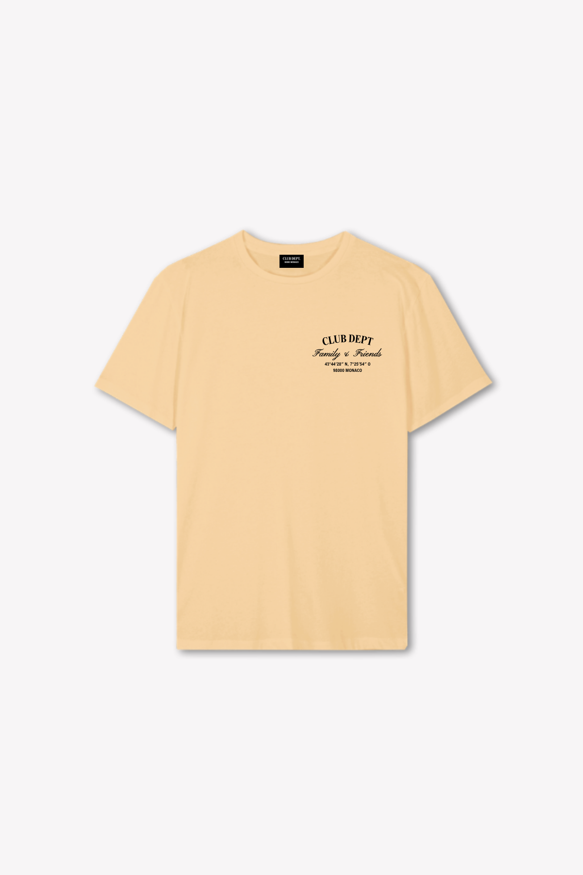 Family & Friends Essential - Heavy Shirt Sand front