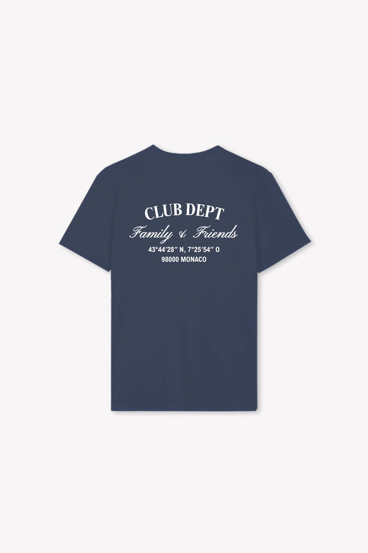 Family & Friends Essential - Heavy Shirt Navy back