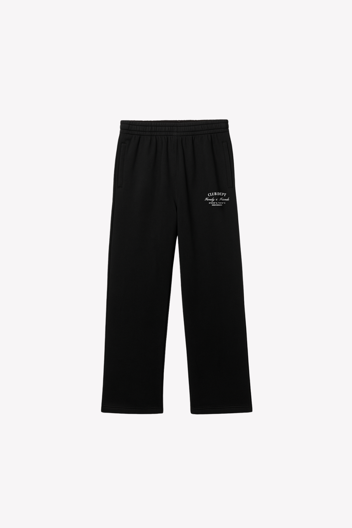 Familiy & Friends Essential - Straight Leg Jogger Schwarz front
