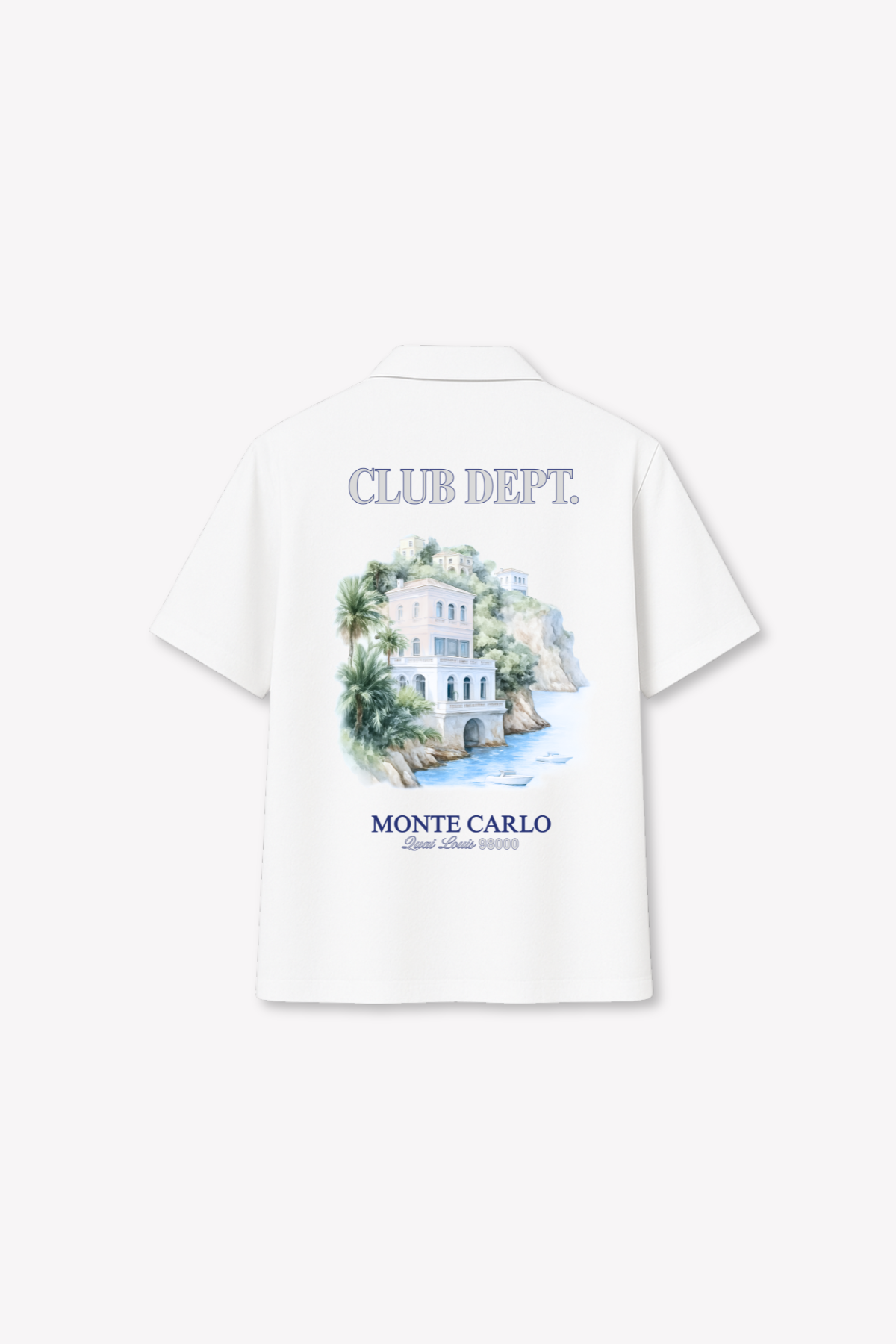 Monaco Residence - Cuban Shirt Weiss