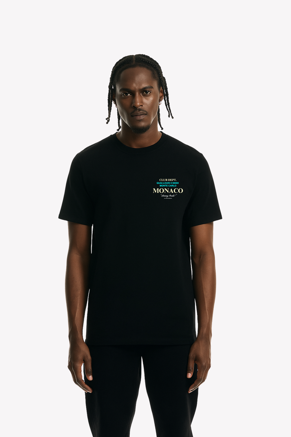 Monaco Club - Heavy Shirt Schwarz