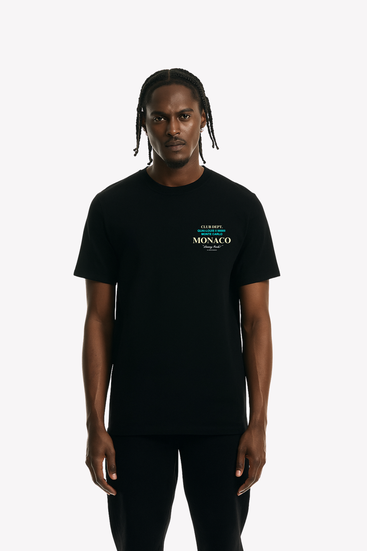 Monaco Club - Heavy Shirt Schwarz