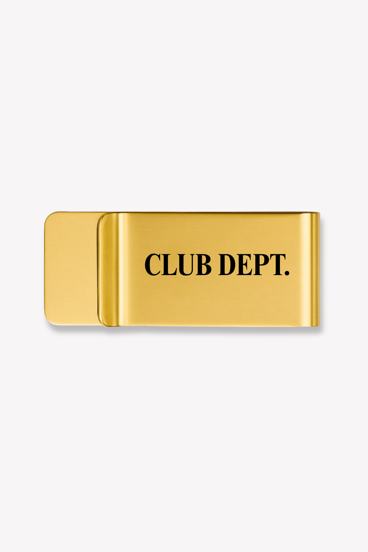 "The World Is Yours" Money Clipper - Gold