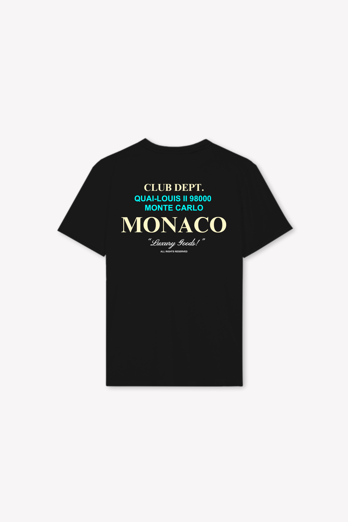 Iconic Monaco - Heavy Shirt Schwarz